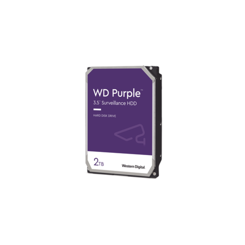 Disco Duro PURPLE de 2TB / 3 AÑOS DE GARANTÍA / Para Videovigilancia
