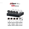 Kit de DVR Cooper-I WizSense con IA, 4 cámaras 1080p, 4 canales + 1 IP, búsqueda de humanos y vehículos, incluye accesorios